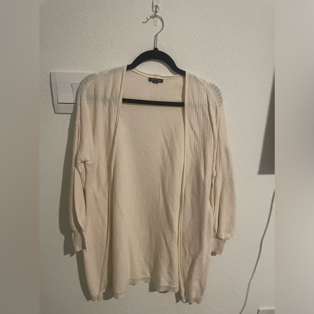 Cream cardigan